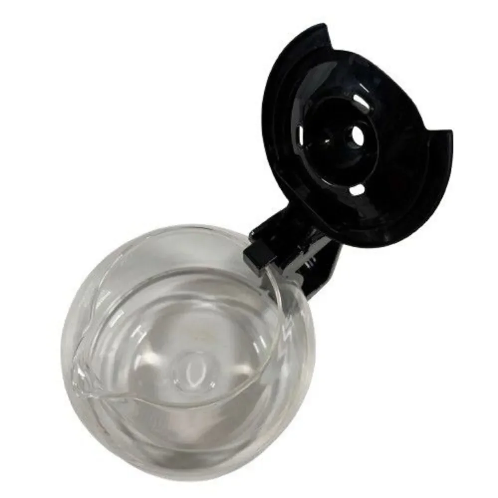 Bella 12 Cup Drip Coffee Maker Glass Carafe Pot Replacement Part with Lid/Cover